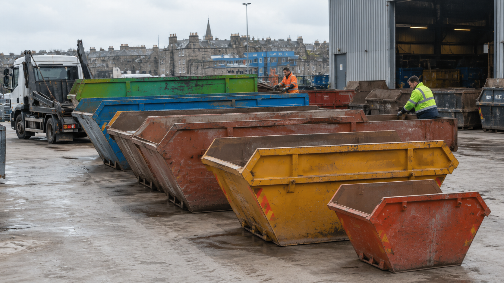 Skip hire Aberdeen City with a range of skip sizes for household and commercial waste projects.