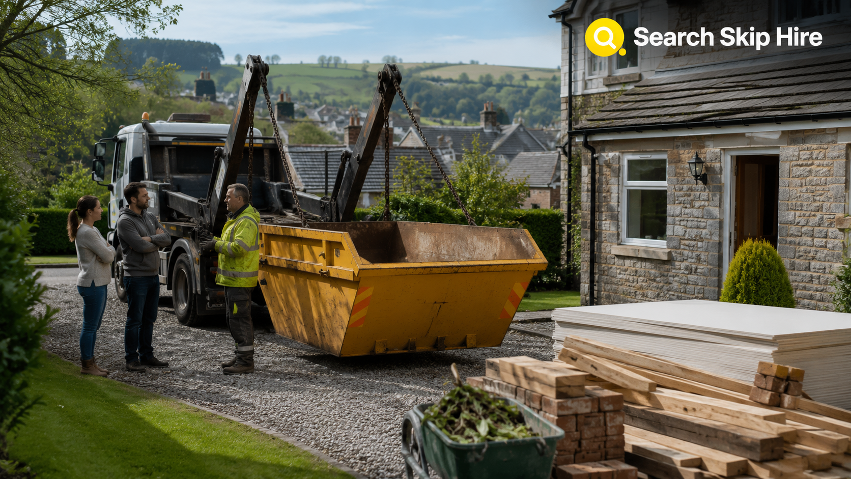 Skip Hire Aberdeenshire for home renovation and waste removal.