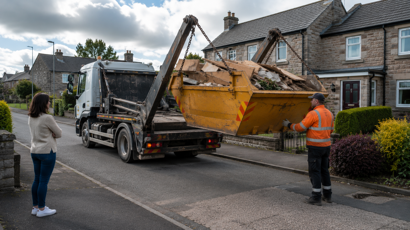 Skip Hire Aberdeenshire licensed skip collection service.