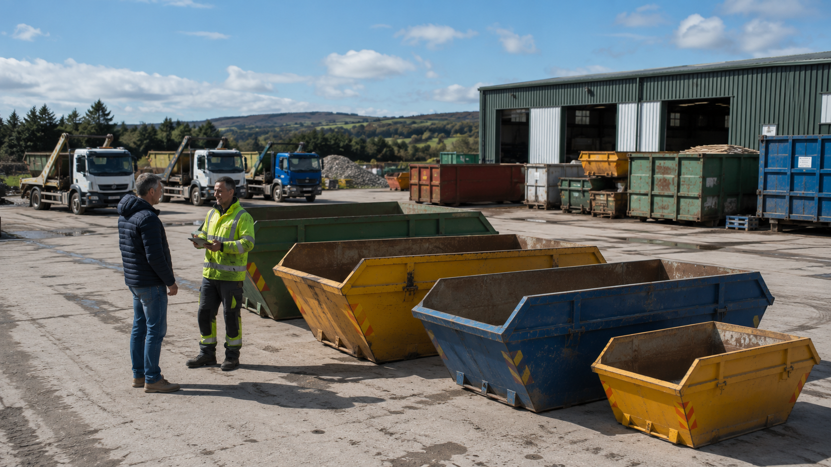 Skip Hire Aberdeenshire skip sizes for domestic and commercial projects.