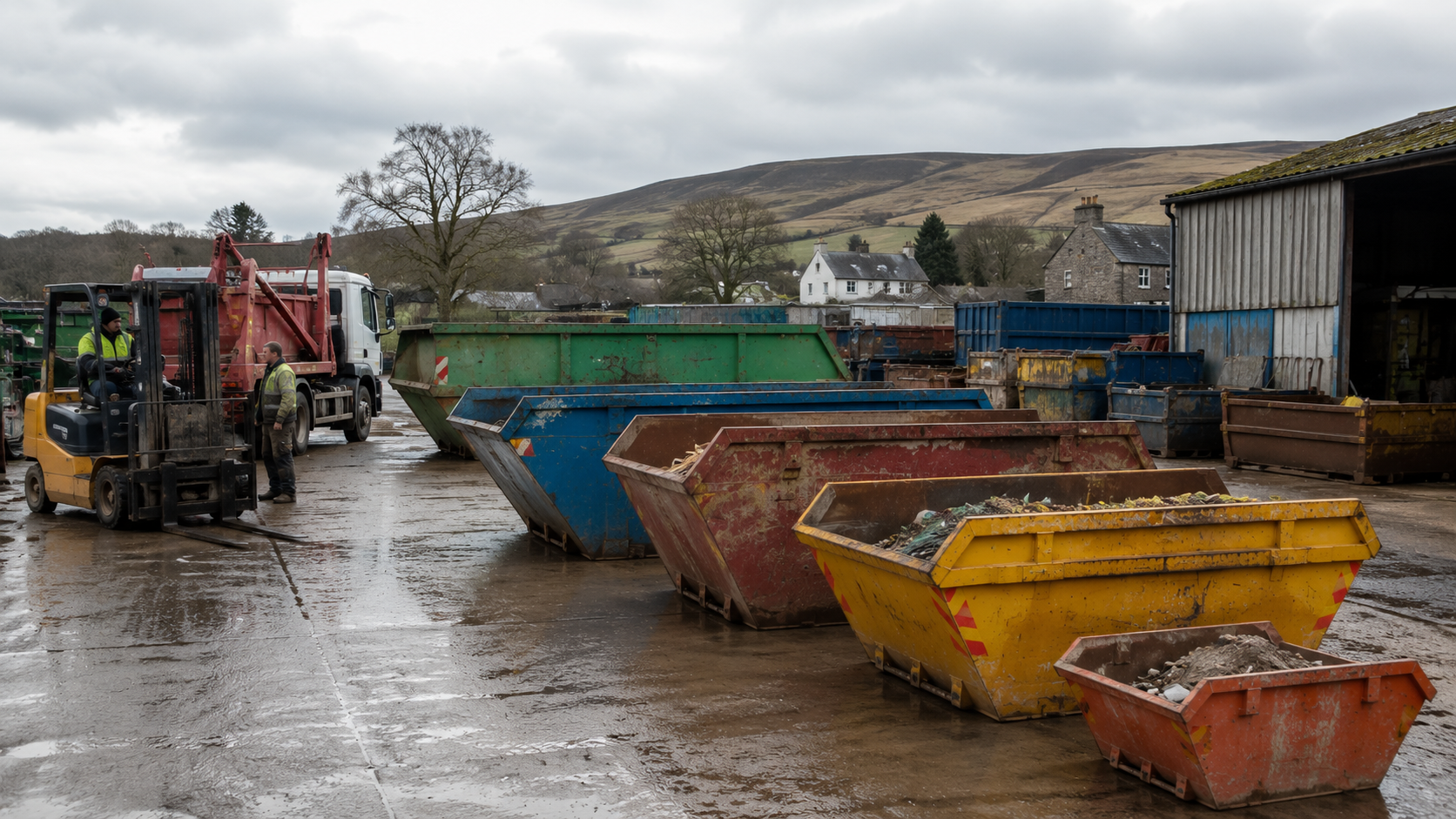 Skip hire Angus with different skip sizes available for home and construction projects.