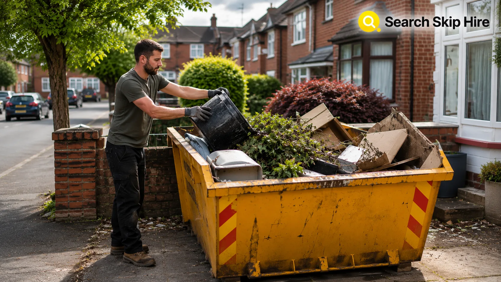 Affordable skip hire Birmingham for home renovation and waste removal